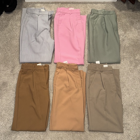 🤎✨ A&F - Abercrombie Sloane Straight Pants, Ultra High Rise! - Picture 5 of 7